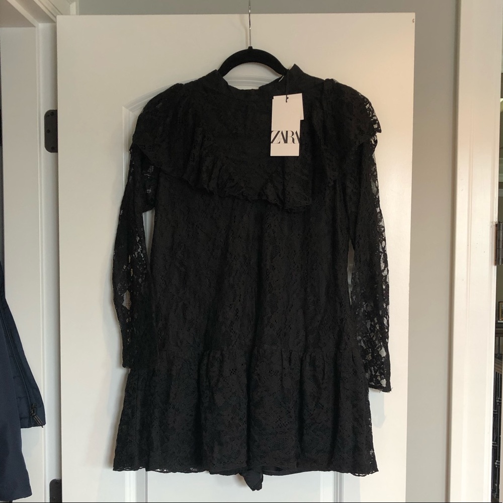 Zara lace romper